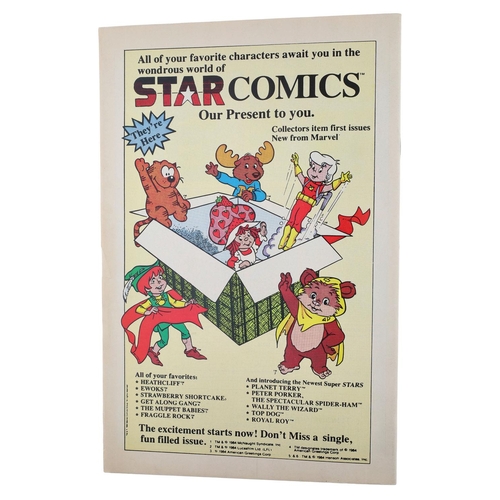 75 - Marvel Comics, Web of Spider-Man issue #1, circa 1985, Key issue, first appearance of Vulturions, an... 
