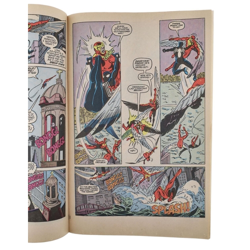 75 - Marvel Comics, Web of Spider-Man issue #1, circa 1985, Key issue, first appearance of Vulturions, an... 