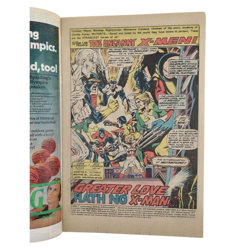 79 - Marvel Comics, The Uncanny X-Men issue #100, circa 1976, 'Greater love heath no X-man', Key issue, O... 