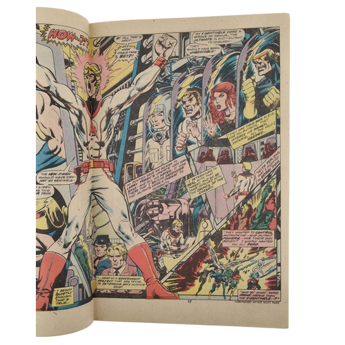 79 - Marvel Comics, The Uncanny X-Men issue #100, circa 1976, 'Greater love heath no X-man', Key issue, O... 
