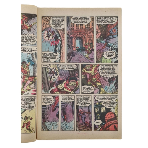 46 - Marvel Comics, The Amazing Spider-Man issue #182, circa 1978, 'The Rocket Racer's back in town!', st... 