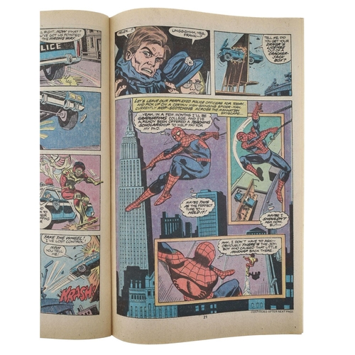 46 - Marvel Comics, The Amazing Spider-Man issue #182, circa 1978, 'The Rocket Racer's back in town!', st... 