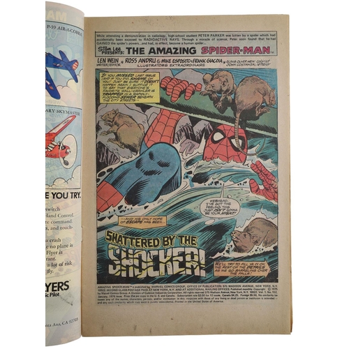 30 - Marvel Comics, The Amazing Spider-Man issue #152, circa 1976, 'Shattered by the Shocker', appearance... 