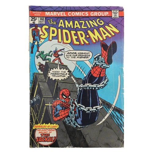 27 - Marvel Comics, The Amazing Spider-Man issue #148, circa 1975, 'Jackal, Jackal... Who's got the Jacka... 