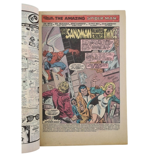 31 - Marvel Comics, The Amazing Spider-Man issue #154, circa 1976, 'The Sandman always strikes twice', ap... 
