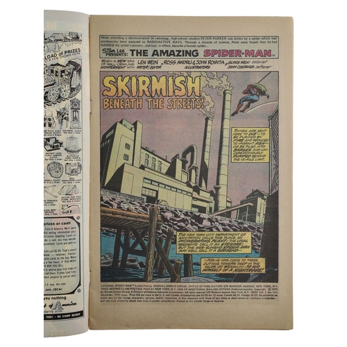 29 - Marvel Comics, The Amazing Spider-Man issue #151, circa 1975, 'Skirmish beneath the streets', appear... 