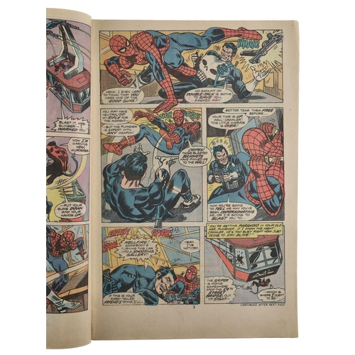 37 - Marvel Comics, The Amazing Spider-Man issue #162, circa 1976, 'Let the Punisher fit the crime', firs... 