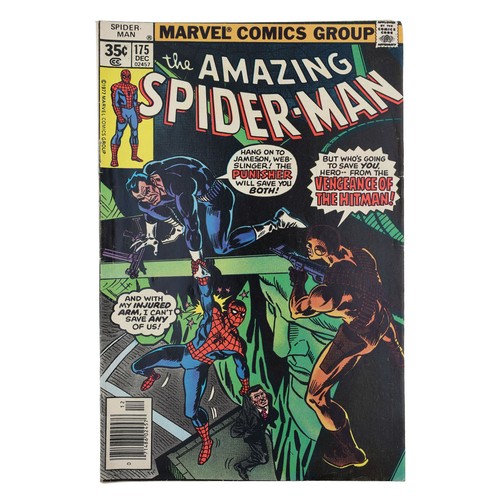 43 - Marvel Comics, The Amazing Spider-Man issue #175, circa 1977, appearances from The Punisher, The Hit... 