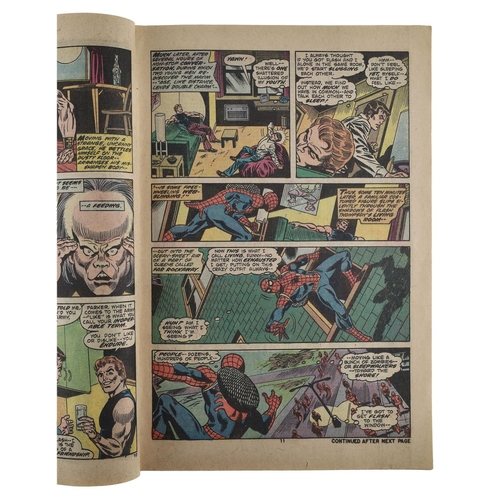 22 - Marvel Comics, The Amazing Spider-Man issue #138, circa 1974, 'Madness means The Mind worm', first a... 