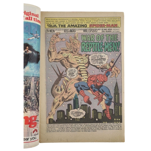 40 - Marvel Comics, The Amazing Spider-Man issue #166, circa 1977, 'The war of the reptile men' appearanc... 