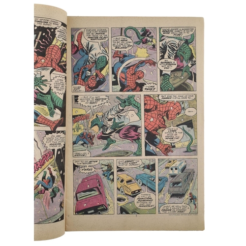 40 - Marvel Comics, The Amazing Spider-Man issue #166, circa 1977, 'The war of the reptile men' appearanc... 