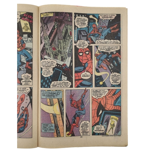 41 - Marvel Comics, The Amazing Spider-Man issue #167, circa 1977, first appearance of Will O' Wisp and a... 