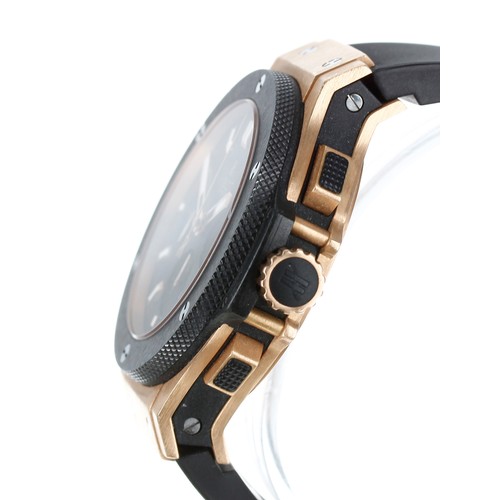 25 - Hublot Big Bang Chronograph 18ct rose gold and titanium automatic gentleman's wristwatch, reference ... 