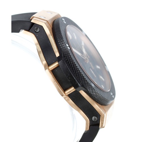 25 - Hublot Big Bang Chronograph 18ct rose gold and titanium automatic gentleman's wristwatch, reference ... 