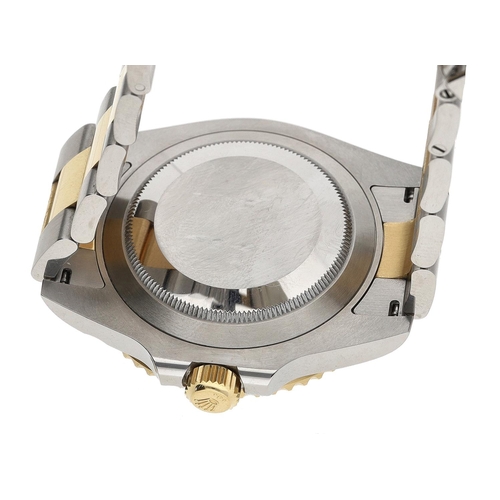 11 - Rolex Oyster Perpetual Date Submariner stainless steel and gold gentleman's wristwatch, reference no... 