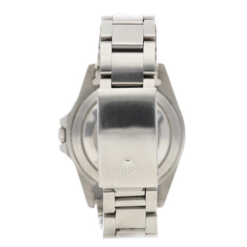 16 - Rolex Oyster Perpetual Date GMT-Master stainless steel gentleman's wristwatch, reference no. 16700, ... 