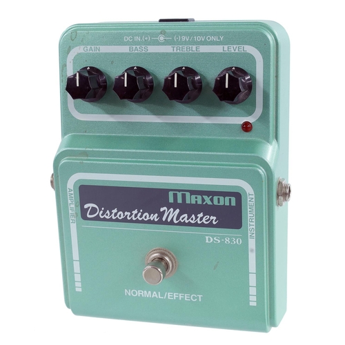 Maxon DS-830 Distortion Master guitar pedal, made in Japan**Please
