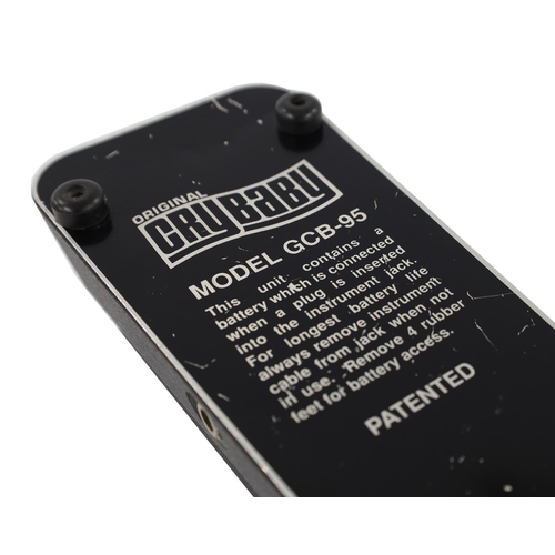 1225 - Dunlop Cry Baby GCB-95 wah guitar pedal**Please note: Gardiner Houlgate do not guarantee the full wo... 