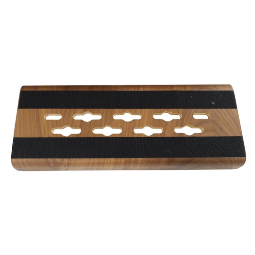 1231 - Blaxx by Stagg guitar effects pedal board, boxed; together with a Stagg pedal board case and a Joyo ... 