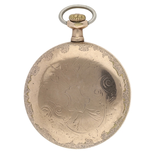 204 - Elgin National Watch Co. gold plated lever pocket watch, serial no. 17158447, circa 1912, signed mov... 