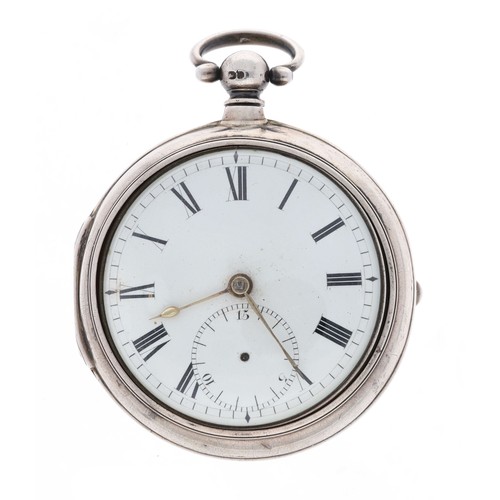 268 - Litherland, Liverpool - George III silver patent rack lever pair cased pocket watch, Chester 1802, s... 