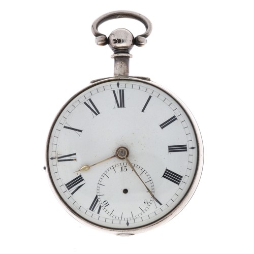 268 - Litherland, Liverpool - George III silver patent rack lever pair cased pocket watch, Chester 1802, s... 