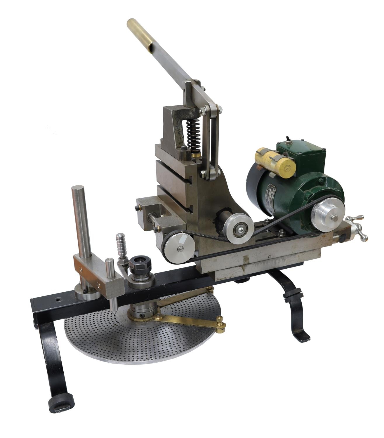 Good electric steel and cast iron clock wheel cutting machine, with ...