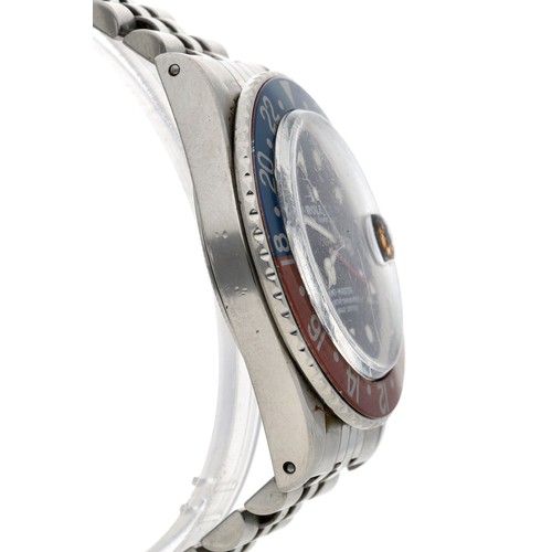 20 - Interesting Rolex GMT Master gentleman's wristwatch formerly owned and worn by American-born Le Mans... 