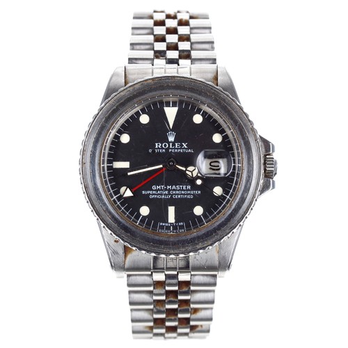 20 - Interesting Rolex GMT Master gentleman's wristwatch formerly owned and worn by American-born Le Mans... 