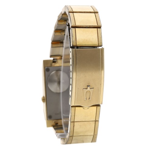 Bulova Computron LED gold plated and stainless steel gentleman's ...