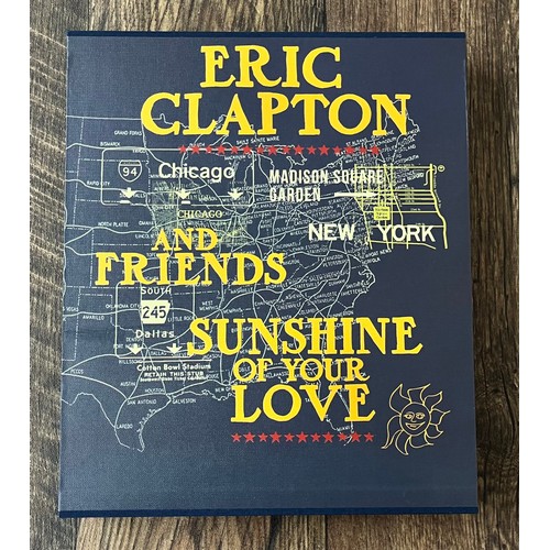 608 - Eric Clapton - Genesis Publications 'Sunshine of Your Love', Collectors Edition hardback book, withi... 
