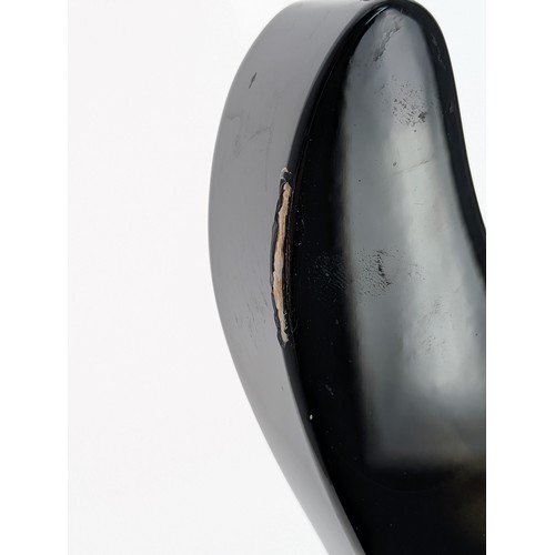 752 - Fernandes Dragonfly electric guitar, see-through olive finish, large impact blemish to top and small... 