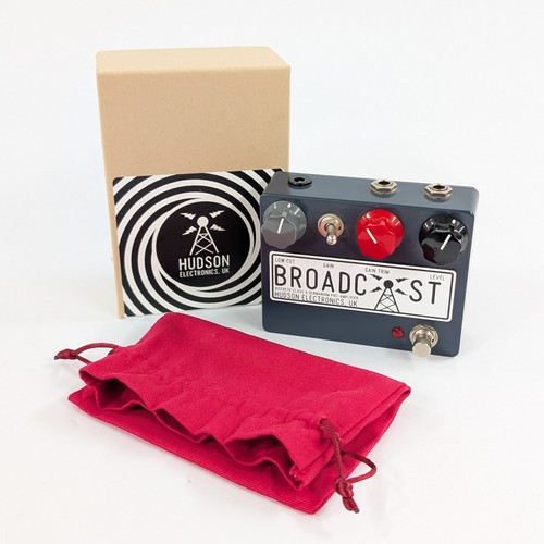 1242 - Hudson Electronics Broadcast germanium preamp guitar effect pedal, made in UK**Please note: Gardiner... 