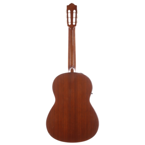 1918 - Yamaha CGX-101 electro-classical guitar, within Taylor gig bag