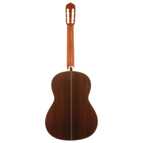 1945 - Yamaha GC-3D classical guitar, made in Japan, circa 1970; Back and sides: Indian rosewood, a few lig... 
