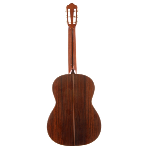 1947 - Asturias John Mills Model JM15 classical guitar, made in Japan; Back and sides: rosewood, minor fini... 