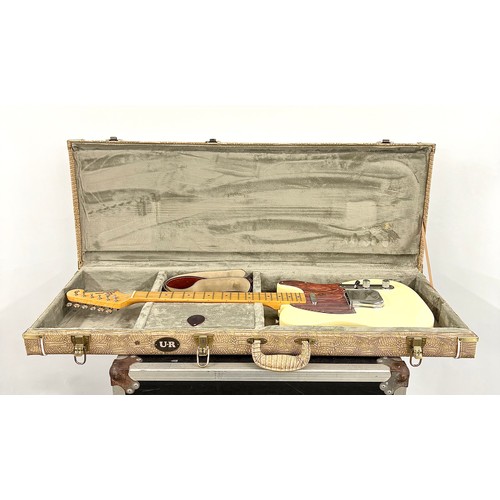 727 - SX VTG Series Custom Telecaster electric guitar, blonde finish, within deluxe hard case... 