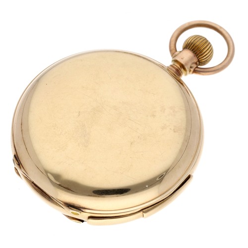 47 - American Waltham 'Riverside' 10ct five-minute repeater lever set hunter pocket watch, serial no. 379... 