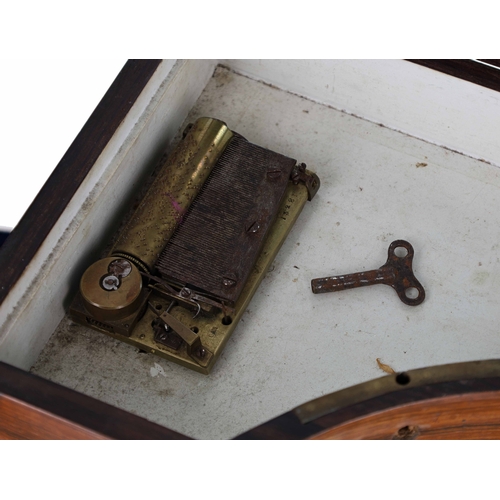 611 - Fine 19th century French rosewood musical sewing box in the form of a piano, with ivory keyboard, th... 