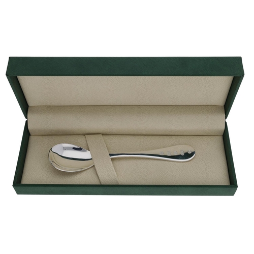 491 - Two Francis Howard Ltd. silver child's spoons, hallmarked Sheffield 2019, 4.75