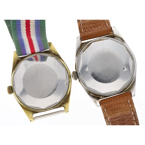32 - Tissot Visodate Seastar PR 516 automatic gold plated and stainless steel gentleman's wristwatch, ref... 