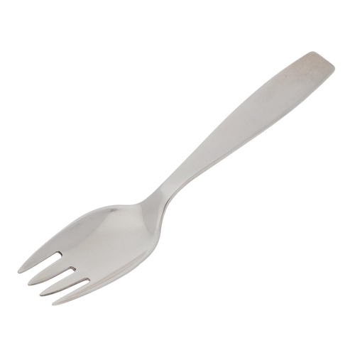 534 - Danish silver child's fork, maker Evald Nielsen, marked Denmark 925S, 5.5