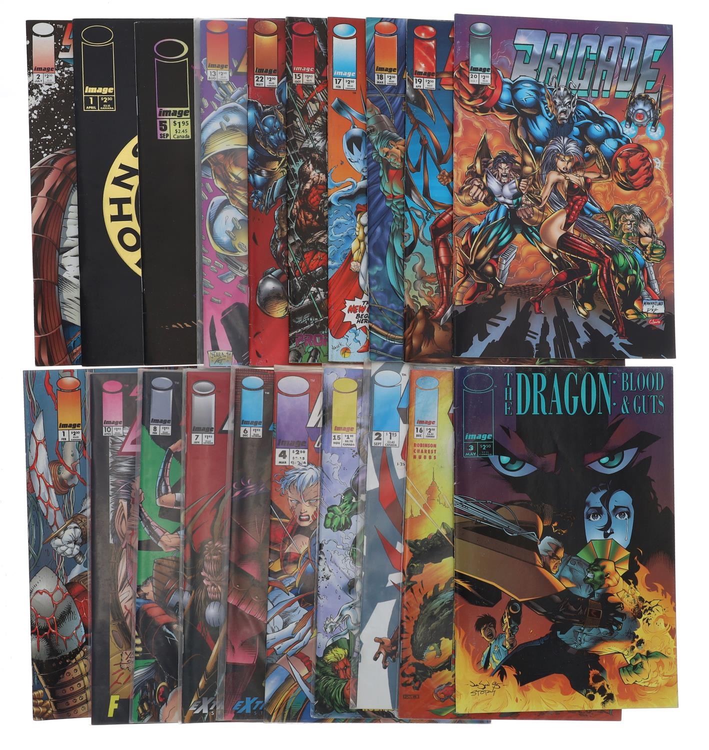 Image Comics, a collection of comic book titles published by Image ...