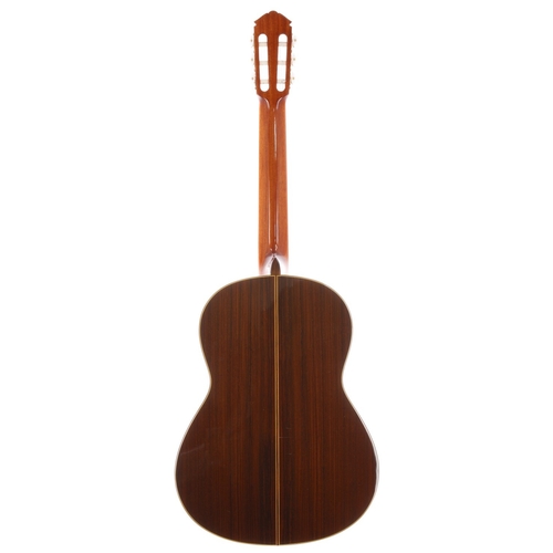2259 - Yamaha GC-3D classical guitar, made in Japan, circa 1970; Back and sides: rosewood, minor scratches ... 