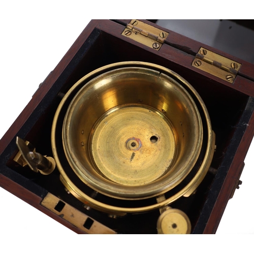 1049 - Good 19th century two-day marine chronometer by Richard Hornby, Liverpool, No. 653, signed 3.5