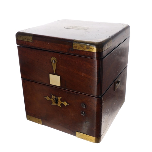 1049 - Good 19th century two-day marine chronometer by Richard Hornby, Liverpool, No. 653, signed 3.5