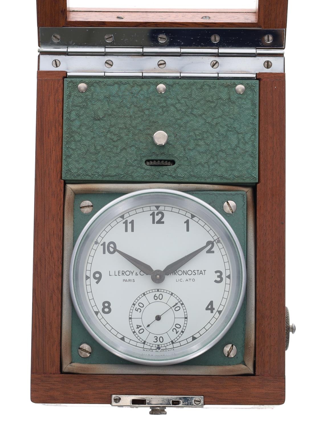 L. Leroy & Cie, Paris Chronostat ATO Patent chronometer, no. 2036 ...