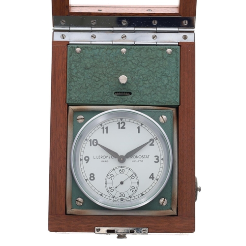 1065 - L. Leroy & Cie, Paris Chronostat ATO Patent chronometer, no. 2036, signed 3