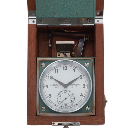 1065 - L. Leroy & Cie, Paris Chronostat ATO Patent chronometer, no. 2036, signed 3