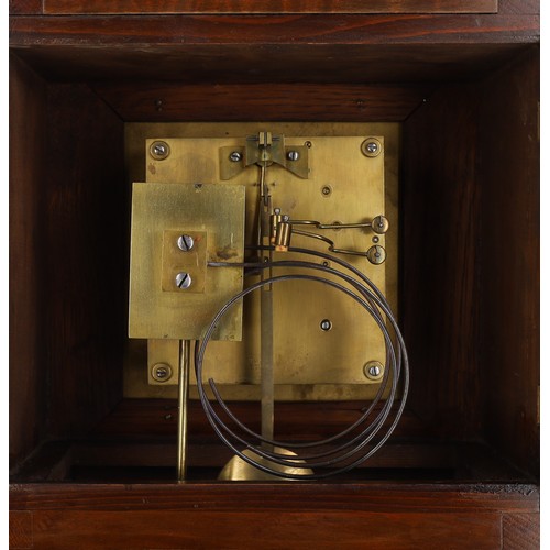 1193 - Winterhalder & Hofmeier oak mantel clock, the 6
